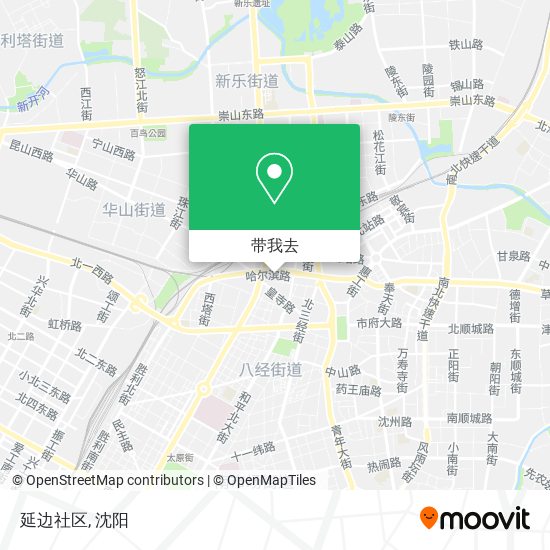 延边社区地图