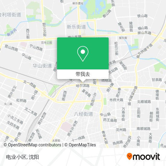 电业小区地图