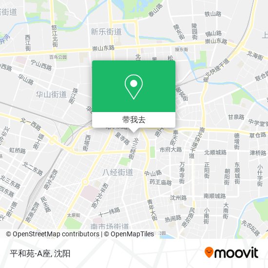 平和苑-A座地图