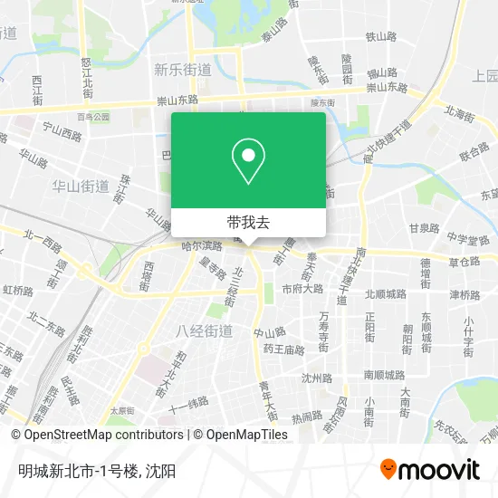 明城新北市-1号楼地图