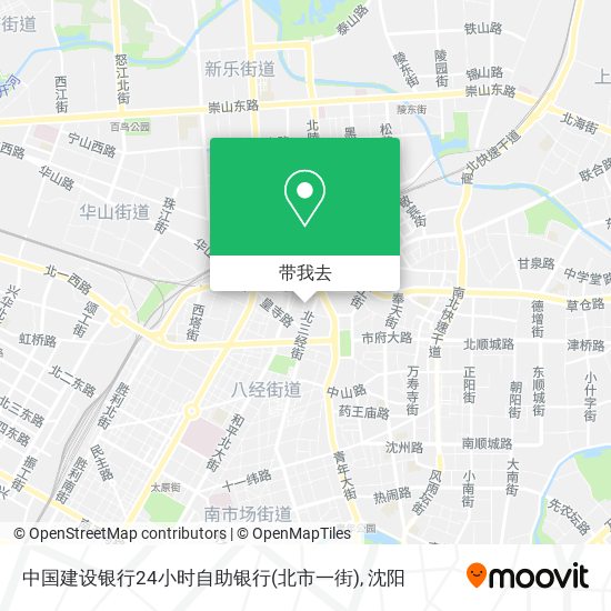 中国建设银行24小时自助银行(北市一街)地图