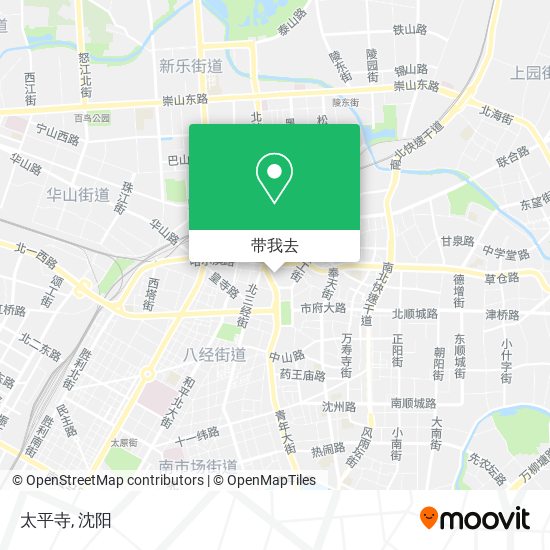 太平寺地图