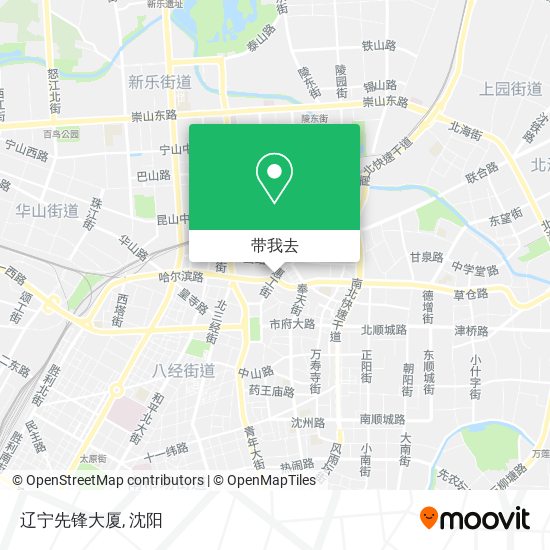 辽宁先锋大厦地图