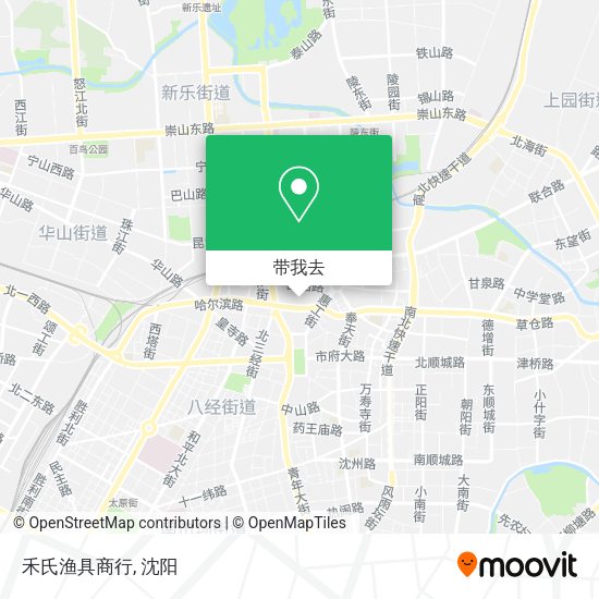 禾氏渔具商行地图
