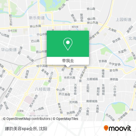 娜韵美容spa会所地图