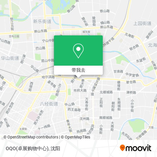 OQO(卓展购物中心)地图