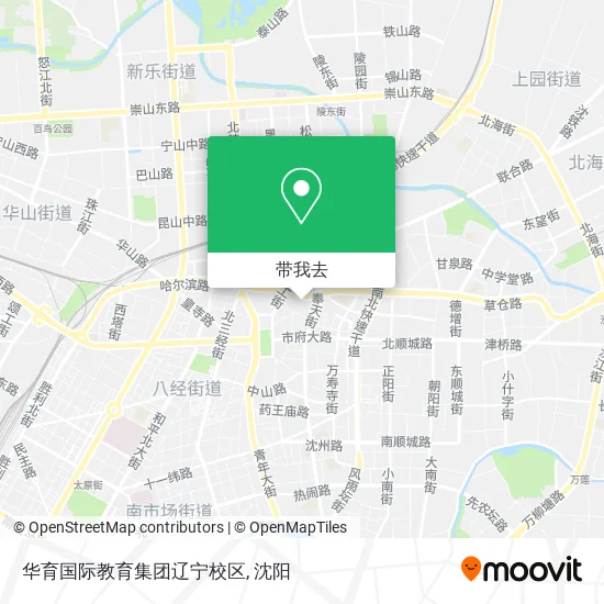 华育国际教育集团辽宁校区地图