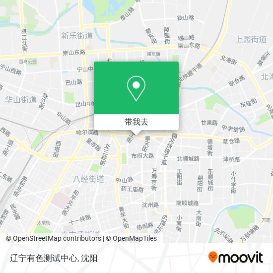 辽宁有色测试中心地图