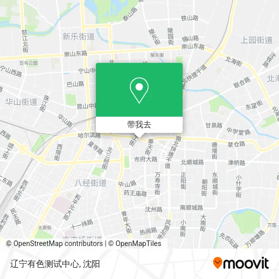 辽宁有色测试中心地图