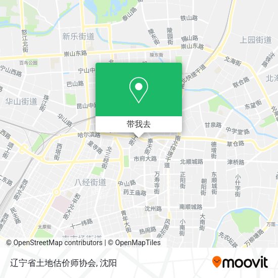 辽宁省土地估价师协会地图