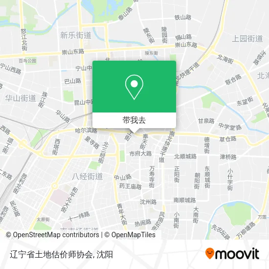 辽宁省土地估价师协会地图