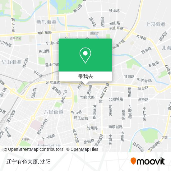 辽宁有色大厦地图
