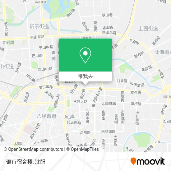 银行宿舍楼地图