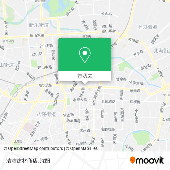 洁洁建材商店地图