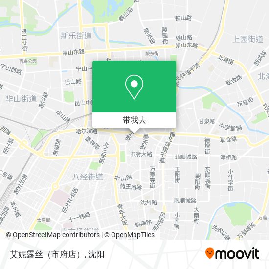 艾妮露丝（市府店）地图