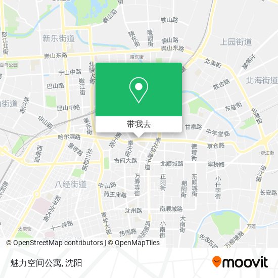 魅力空间公寓地图