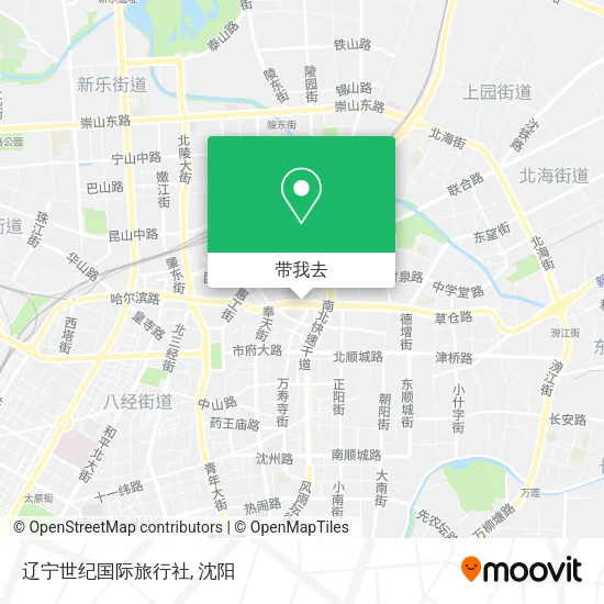 辽宁世纪国际旅行社地图