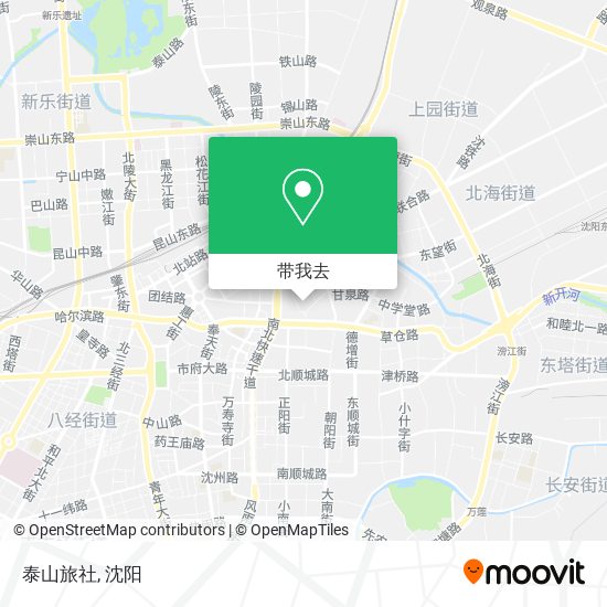 泰山旅社地图