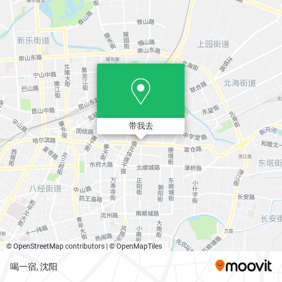 喝一宿地图