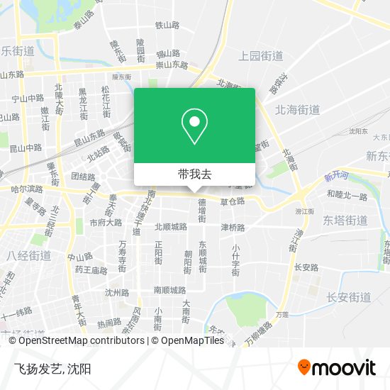飞扬发艺地图