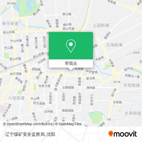 辽宁煤矿安全监察局地图