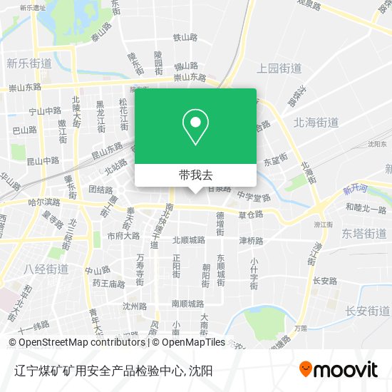 辽宁煤矿矿用安全产品检验中心地图