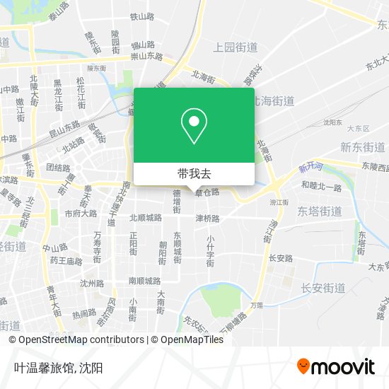叶温馨旅馆地图