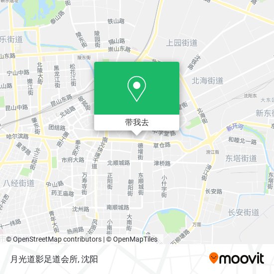 月光道影足道会所地图