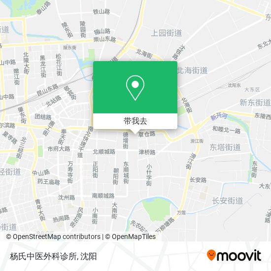 杨氏中医外科诊所地图