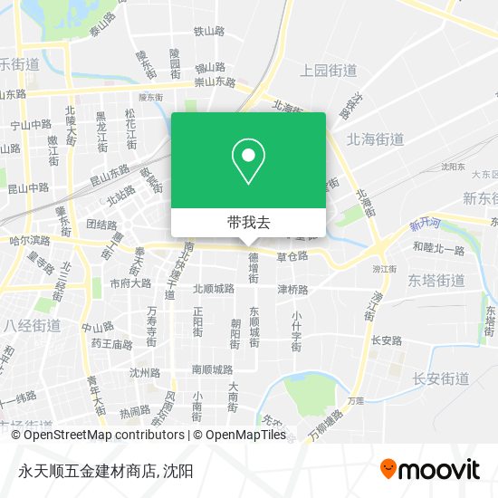 永天顺五金建材商店地图