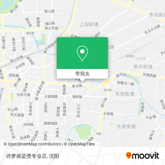 诗梦画染烫专业店地图