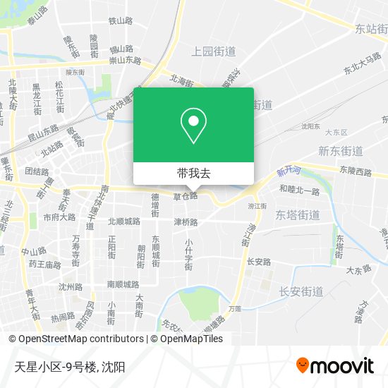 天星小区-9号楼地图