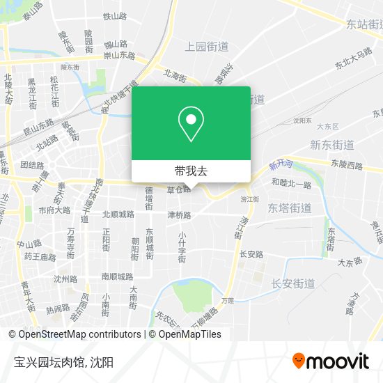 宝兴园坛肉馆地图