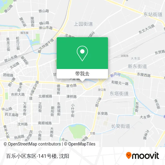 百乐小区东区-141号楼地图
