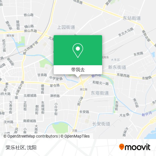 荣乐社区地图
