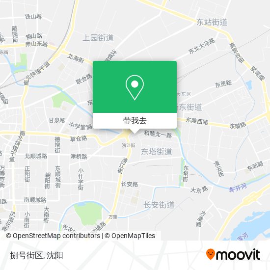 捌号街区地图
