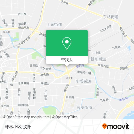 珠林小区地图