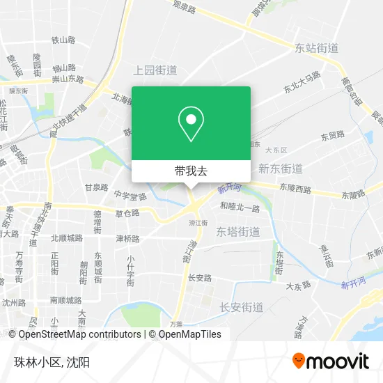 珠林小区地图