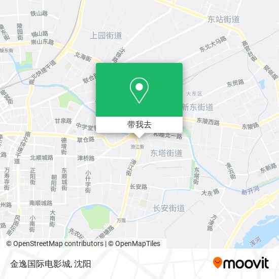 金逸国际电影城地图
