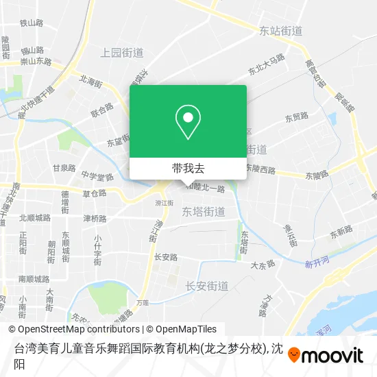 台湾美育儿童音乐舞蹈国际教育机构(龙之梦分校)地图