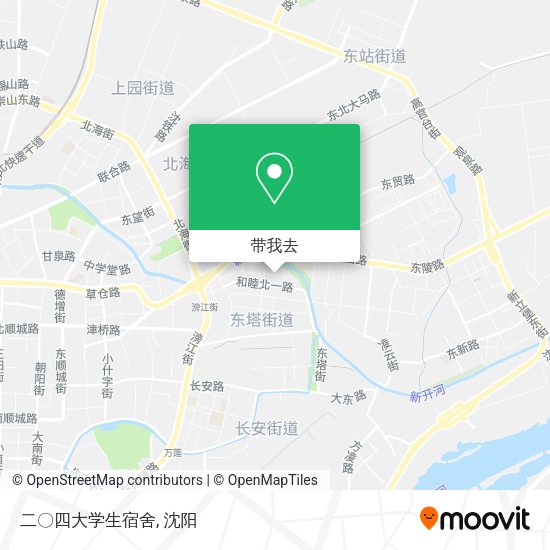 二〇四大学生宿舍地图