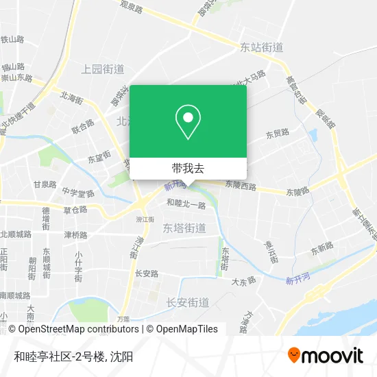 和睦亭社区-2号楼地图