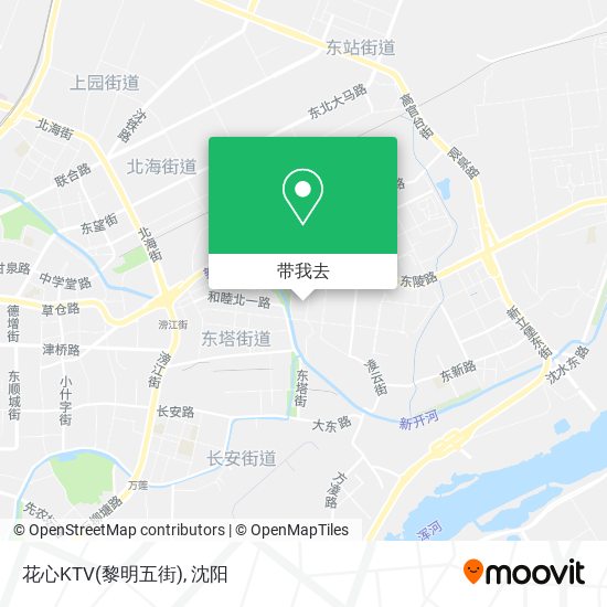 花心KTV(黎明五街)地图