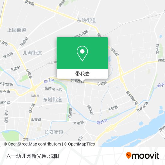 六一幼儿园新光园地图