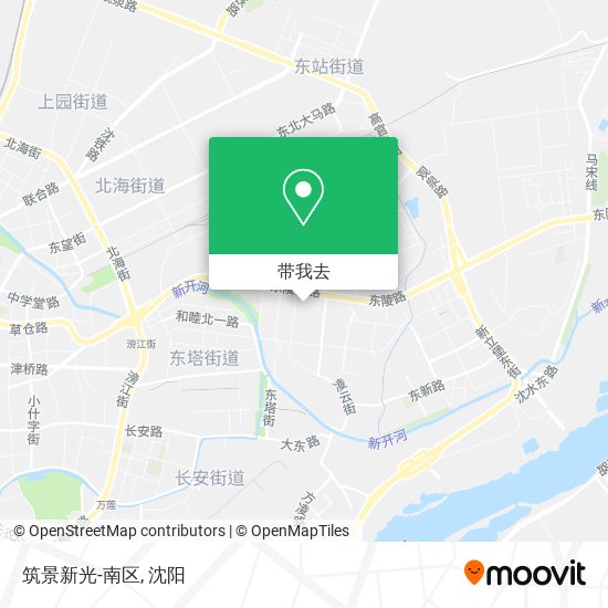 筑景新光-南区地图