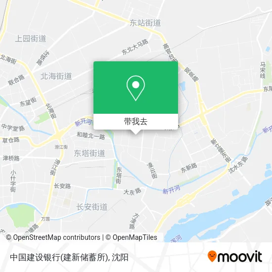 中国建设银行(建新储蓄所)地图