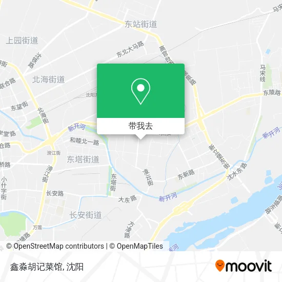鑫淼胡记菜馆地图