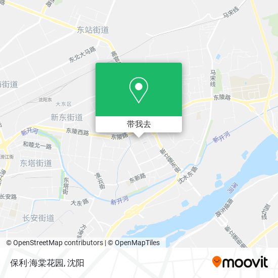 保利·海棠花园地图