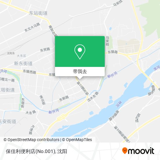 保佳利便利店(No.001)地图