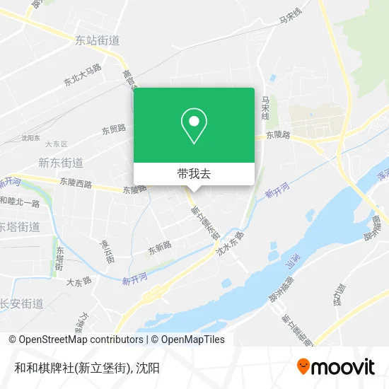 和和棋牌社(新立堡街)地图